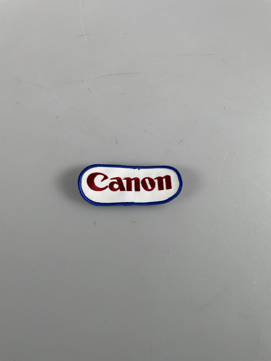 CANON CAMERA EMBROIDERED PATCH Photographer Vintage