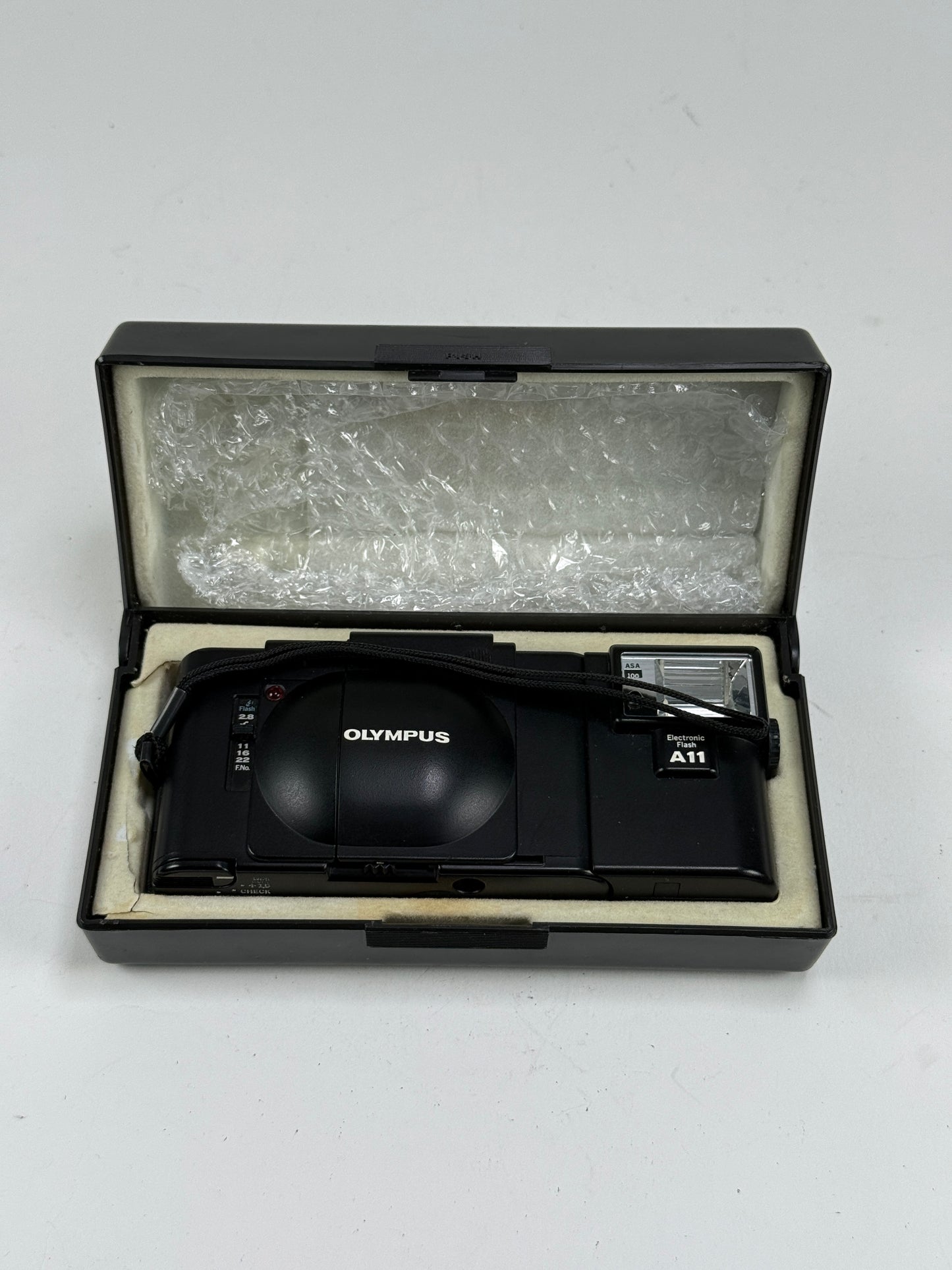 Olympus XA 35mm Rangefinder Camera + A11 Flash