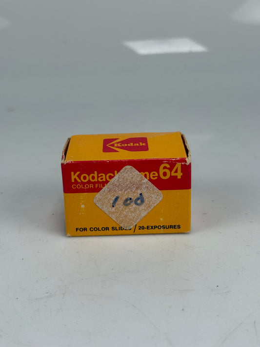 Kodak Kodachrome 64 Professional Color Reversal Film KR 135-20