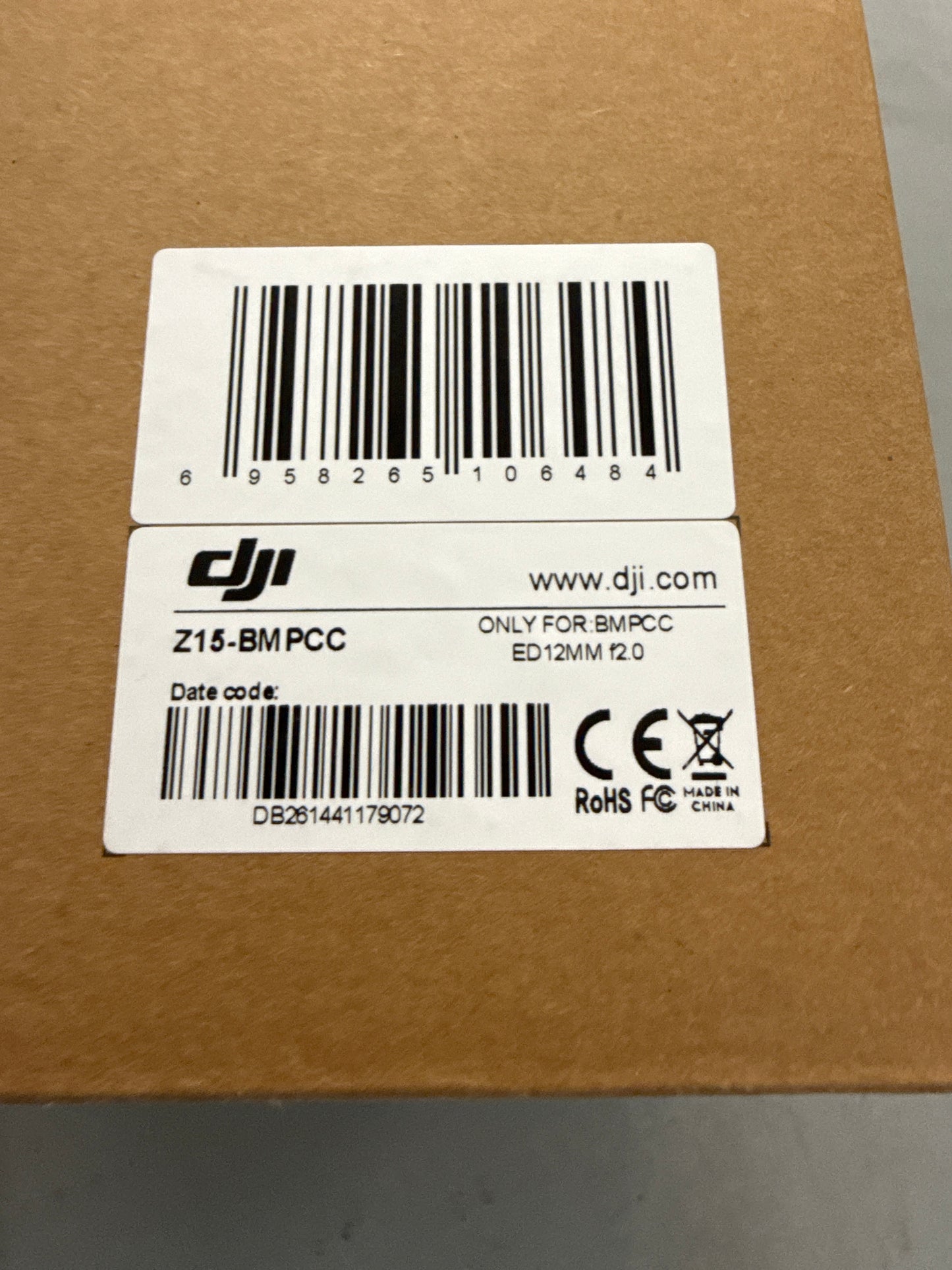 DJI Zenmuse Z15-BMPCC Gimbal System