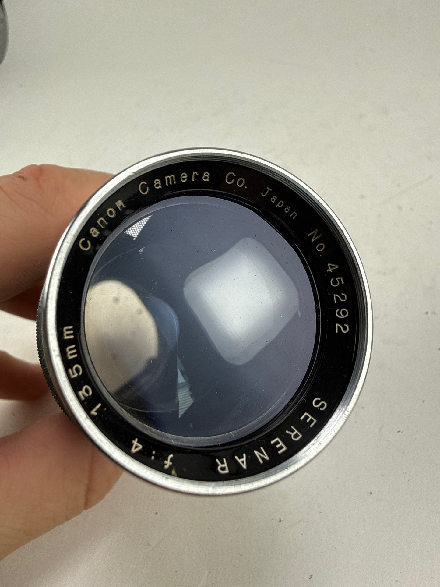 Canon Serenar 135mm f4 Leica Screw Mount LTM L39 Telephoto Lens