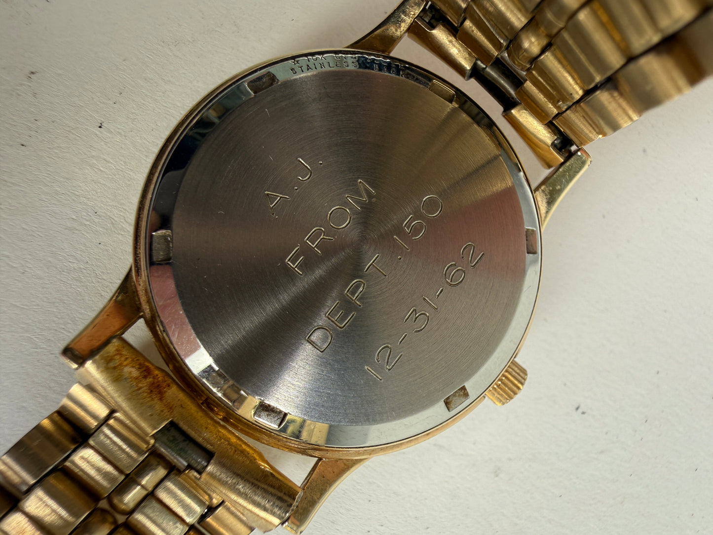 Vintage Wittnauer 10K GFD gold filled Watch automatic