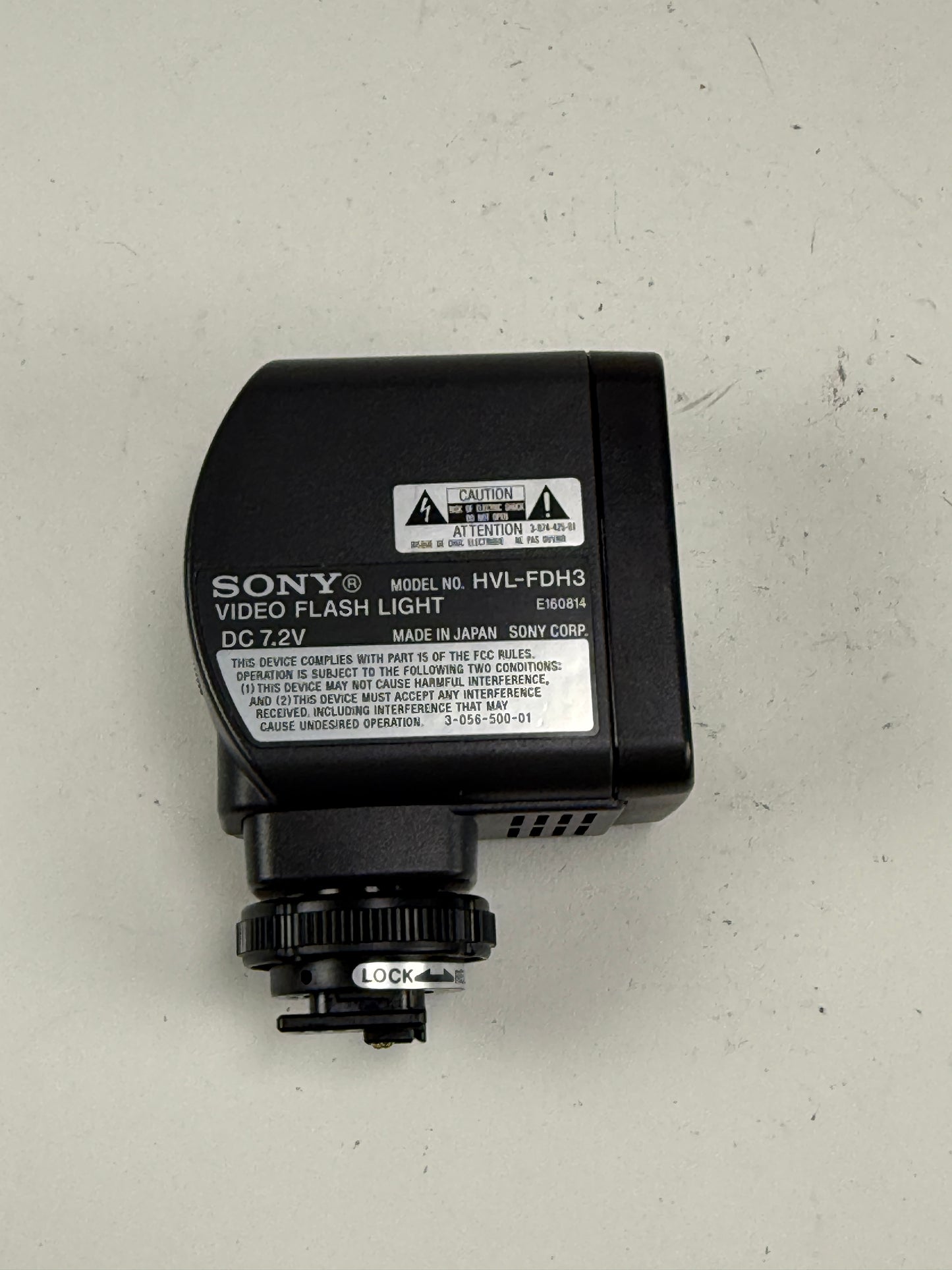 Sony HVL-FDH3 Video Light & Flash for Camcorder Intelligent Accessory Shoe