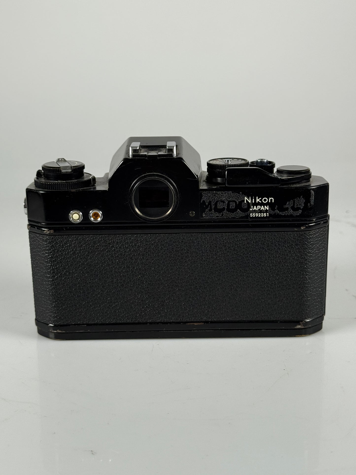Nikon Nikkormat Nikomat EL 35mm SLR Film Camera Body black