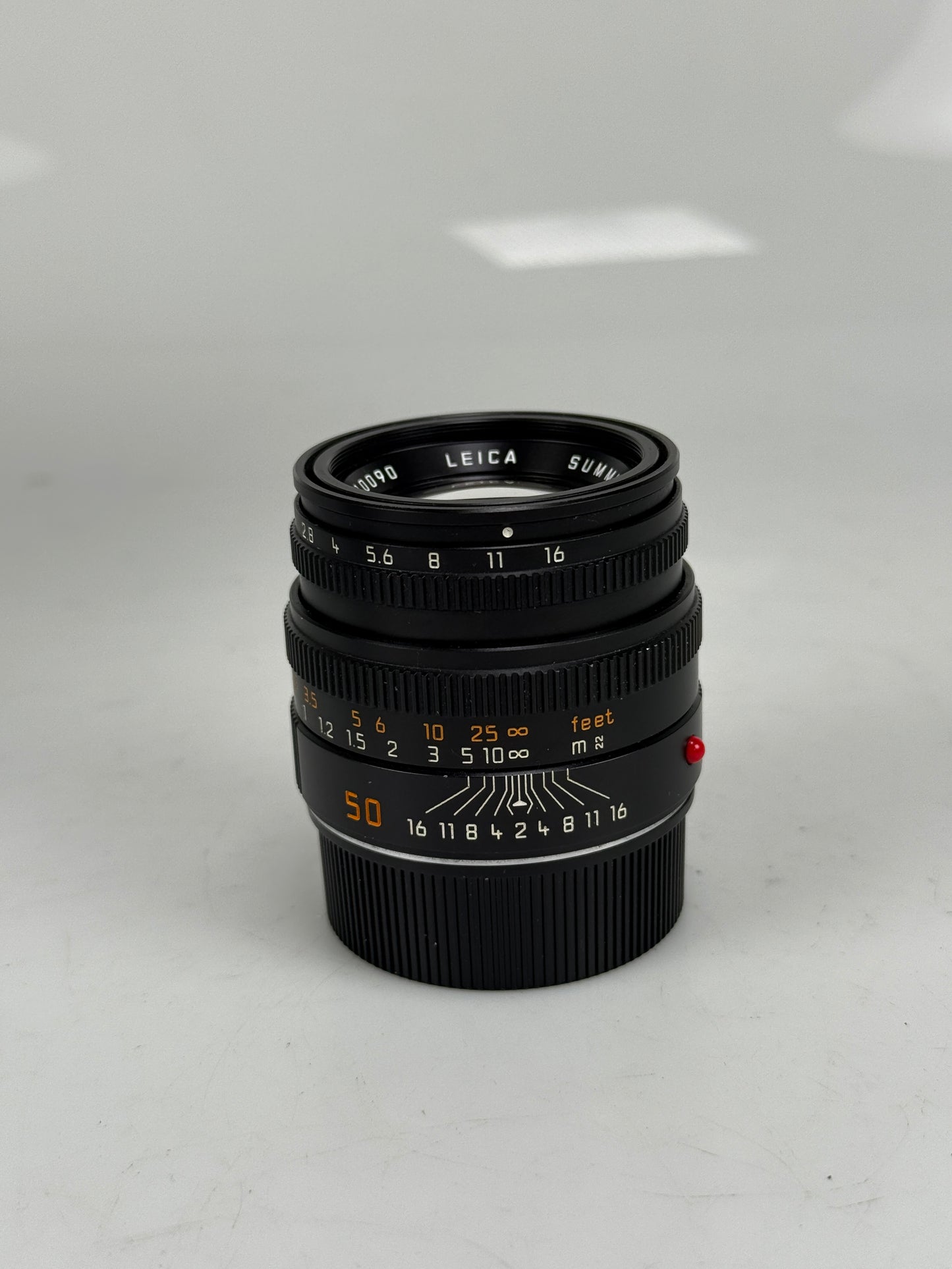 Leica Summicron M 50mm f2 V5 E39 11826 Rangefinder Lens