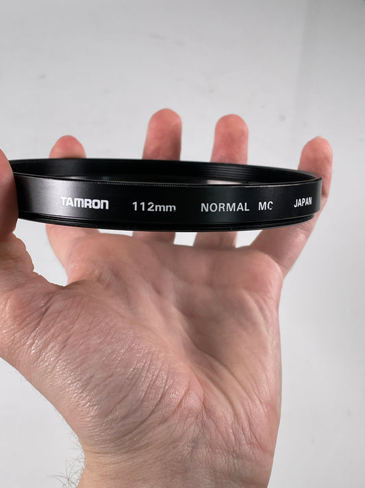 Tamron 112mm UV Normal MC Lens filter for 300mm 2.8 Lens