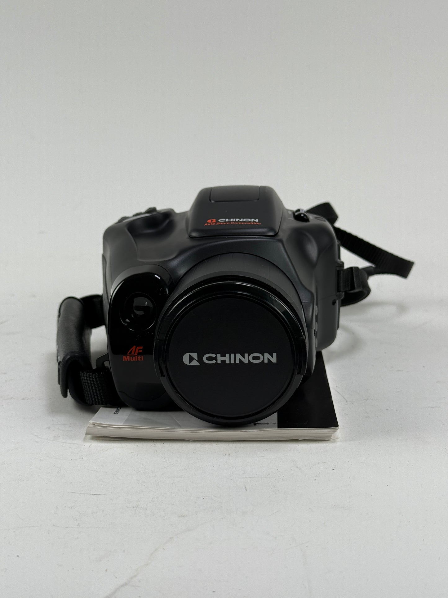 Chinon Genesis IV 35mm Film Camera Macro Zoom Lens Auto