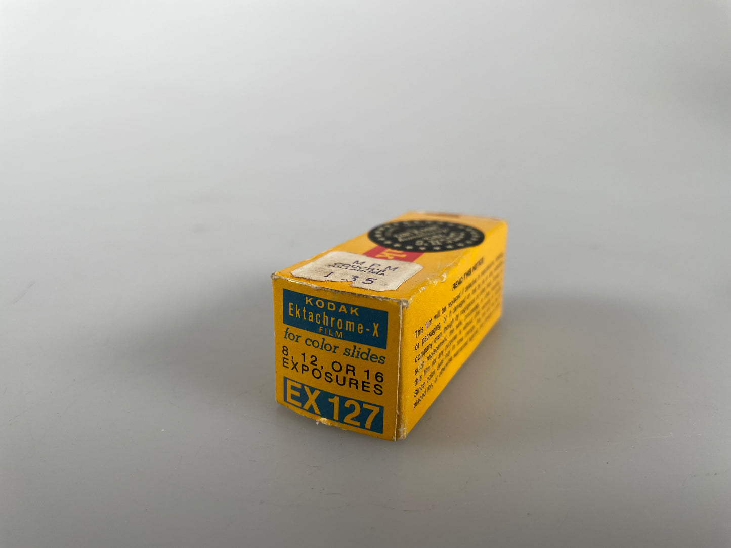 Kodak Ektachrome X EX 127 Film Color Slides film