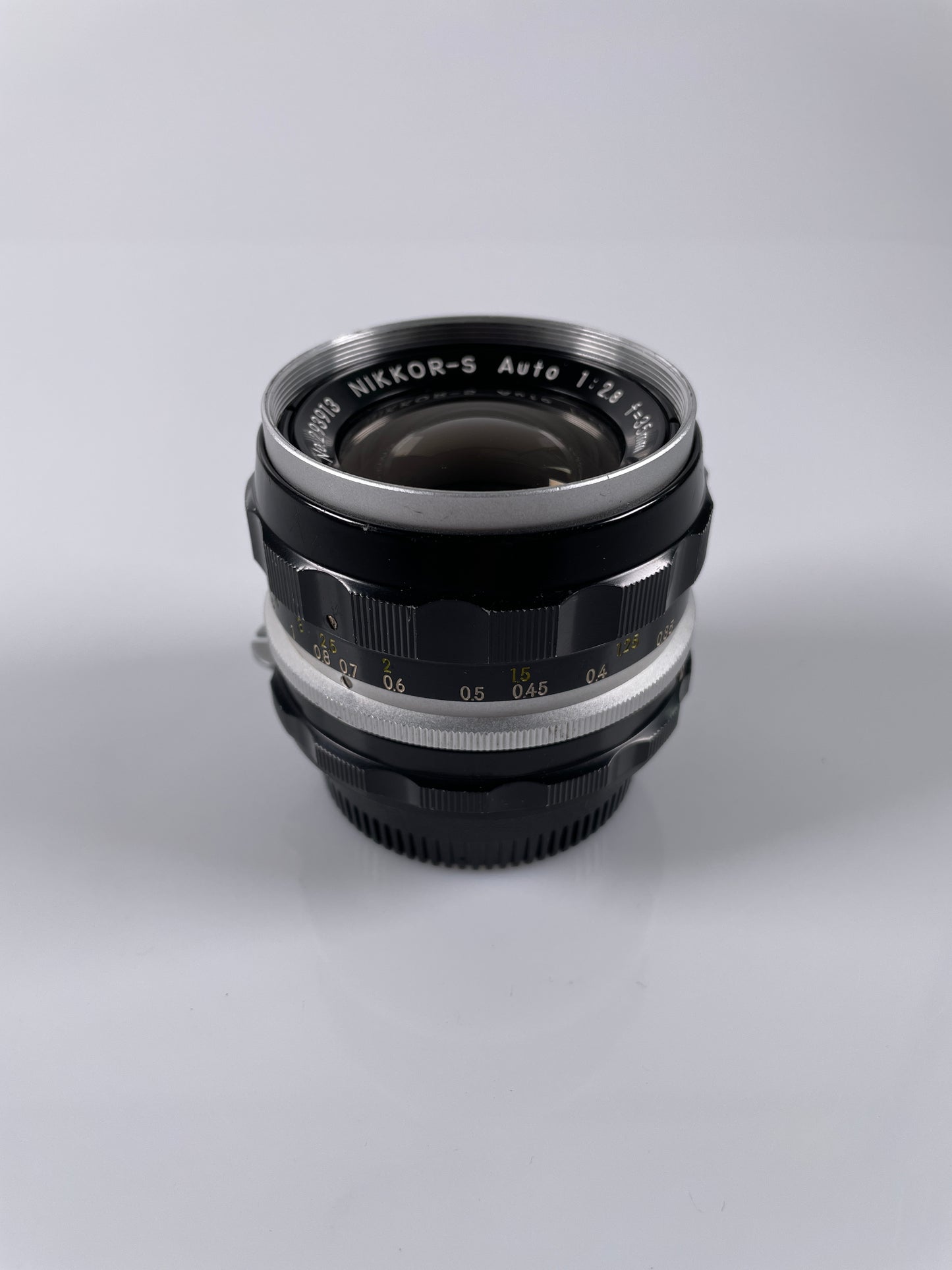 Nikon NIKKOR-S 35mm f2.8 non Ai MF Wide Angle Lens