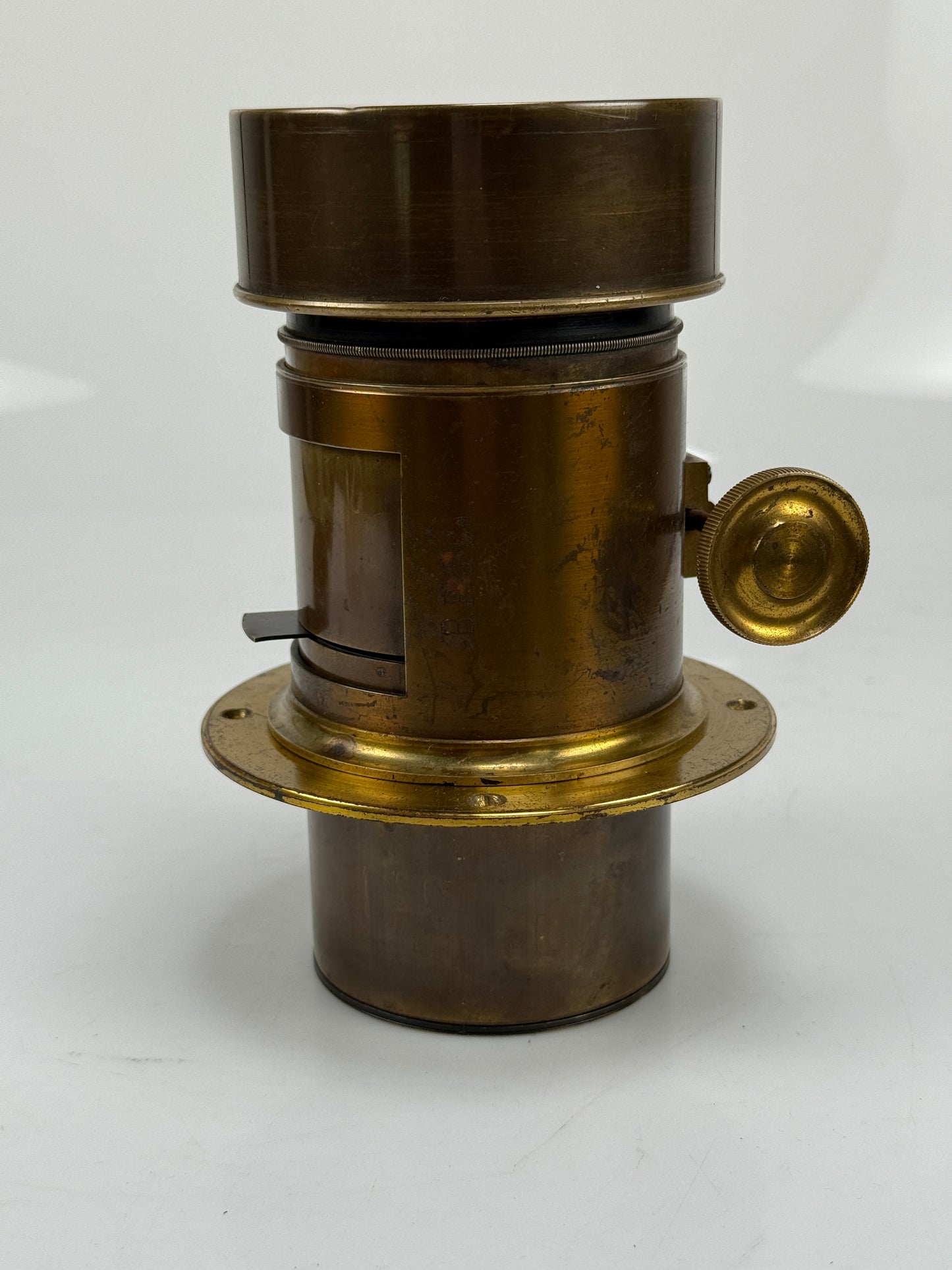 Darlot Jamin Paris Rack & Pinion Brass Lens Petzval