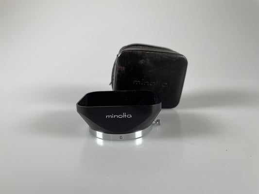 Minolta D54KC Metal Lens Hood for Minolta Rokkor 35mm f4 and 35mm f2.8