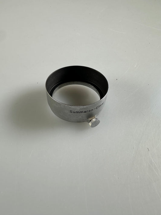 LEICA LEITZ WETZLAR FOOKH Chrome SUMMARON ELMAR 3.5CM F3.5 LENS HOOD SHADE