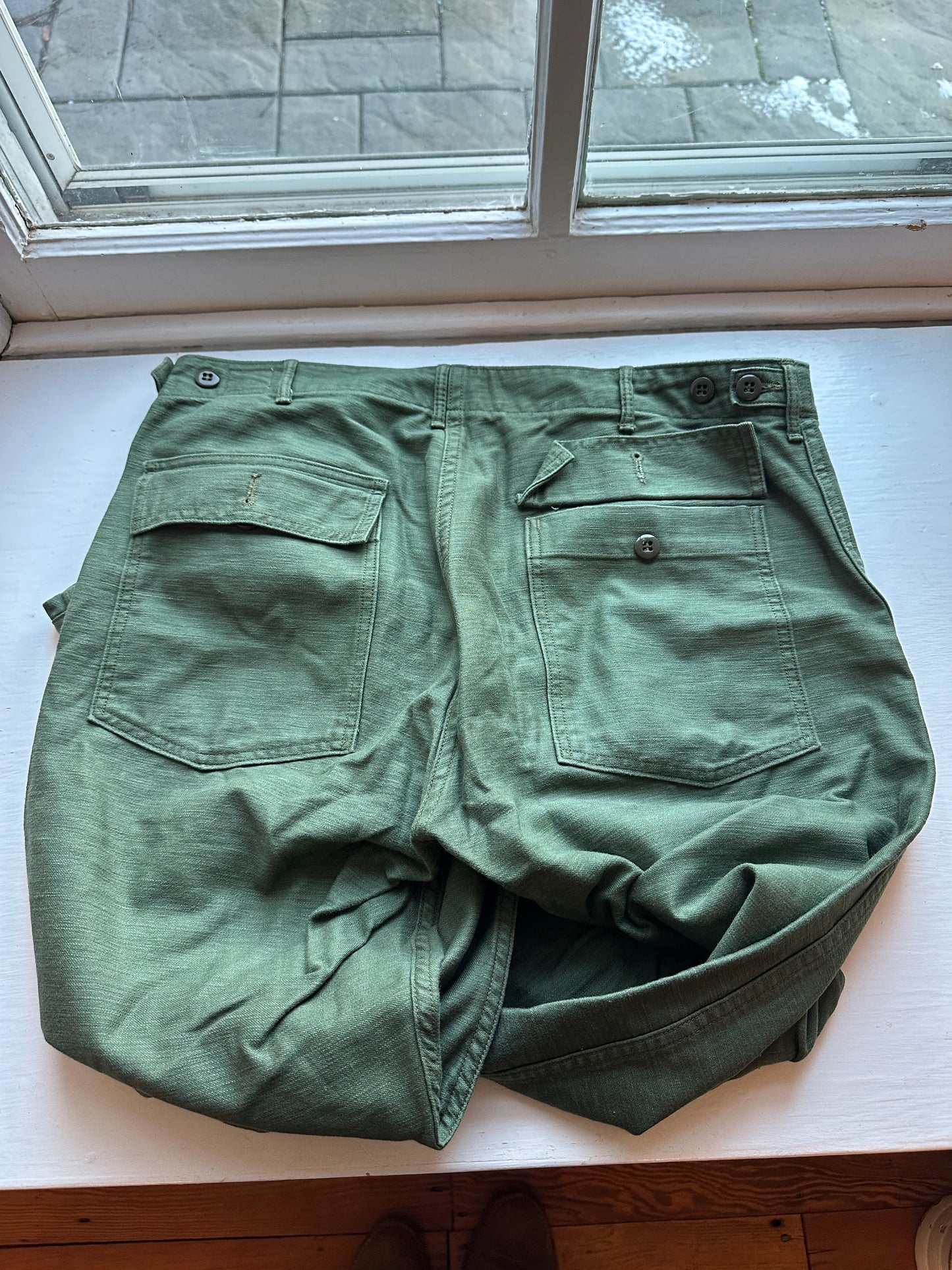 orSlow Fatigue Pants Size 3 / L Olive military