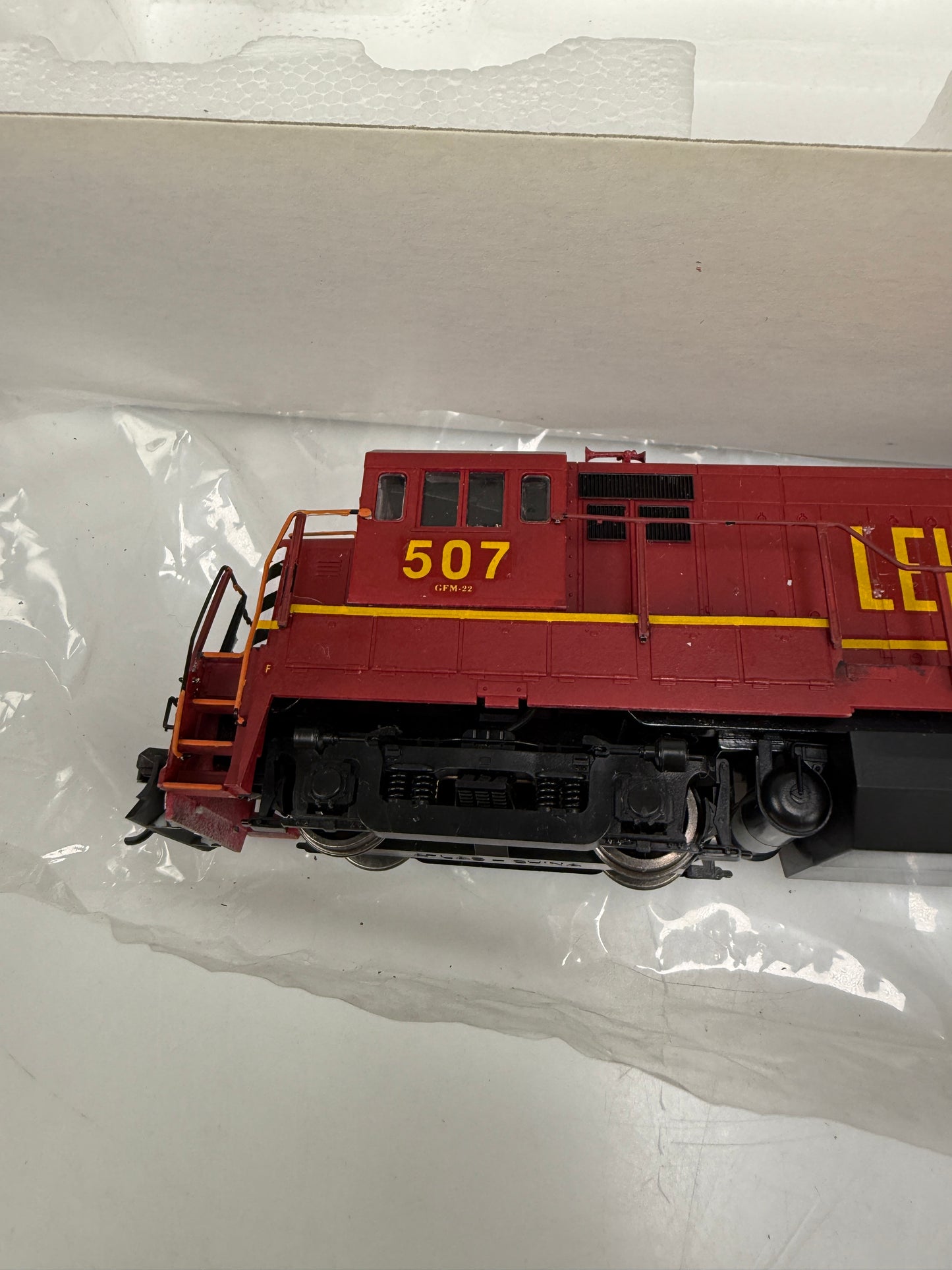 Atlas HO Lehigh Valley 507 U32B Locomotive low noise