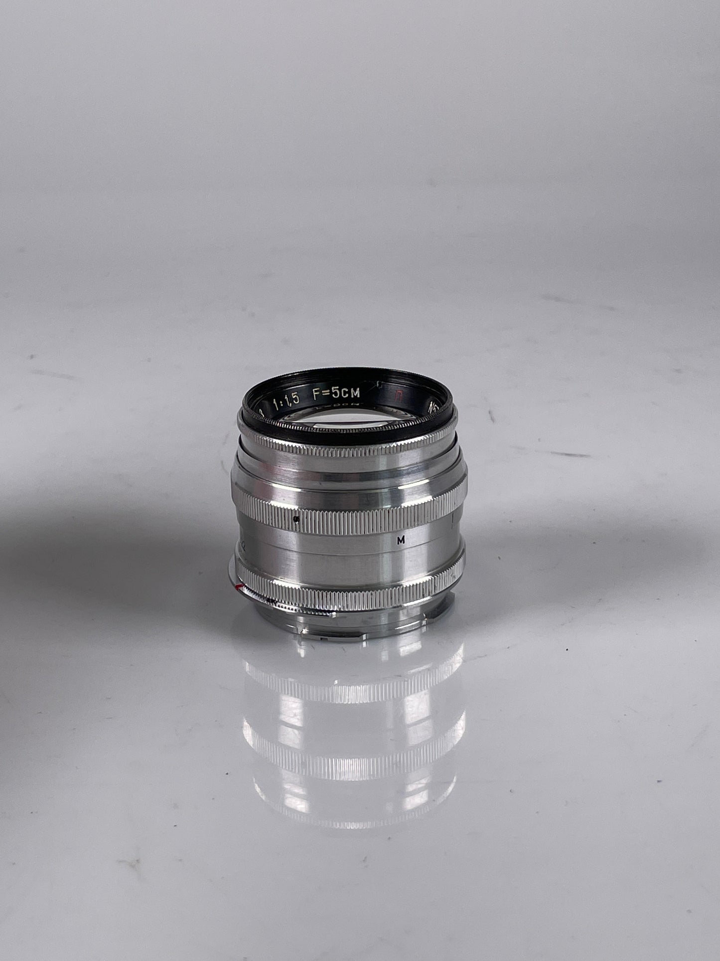 Russian Jupiter-3 5cm 50mm f1.5 Red P Lens FED Zorki Leica L39 LTM