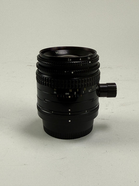 Nikon 35mm f2.8 Nikkor PC Manual Focus Lens