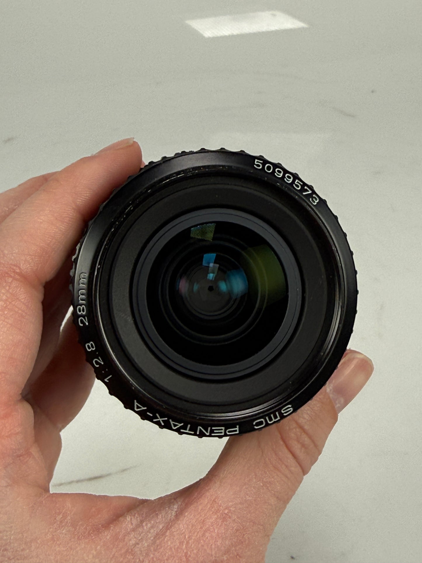 SMC Pentax A 28mm f2.8 K Mount Wide Angle Manual Focus Lens