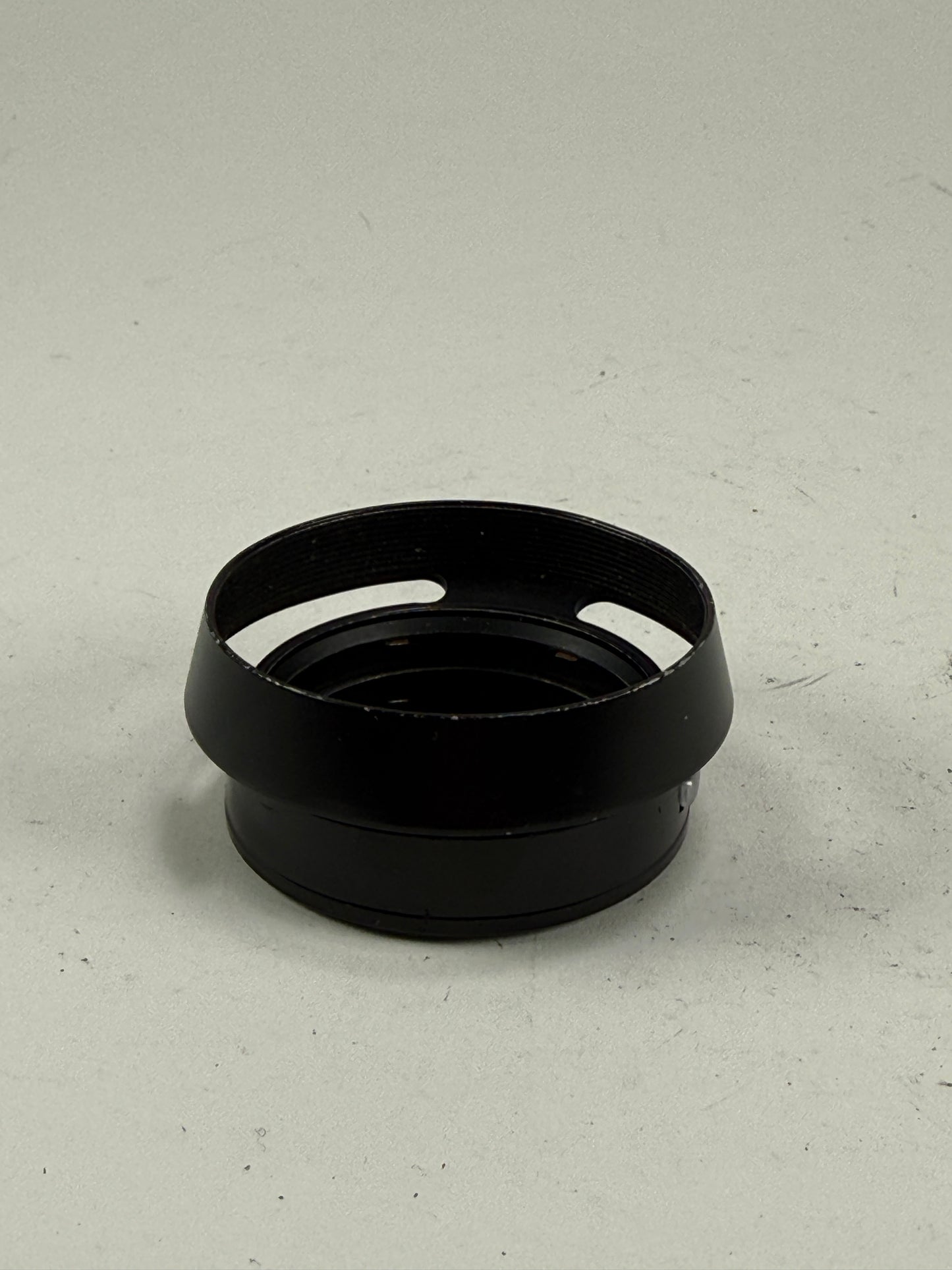 Leica Leitz Wetzlar 12585 Summicron Metal Lens Hood with hood cap 35mm 50mm