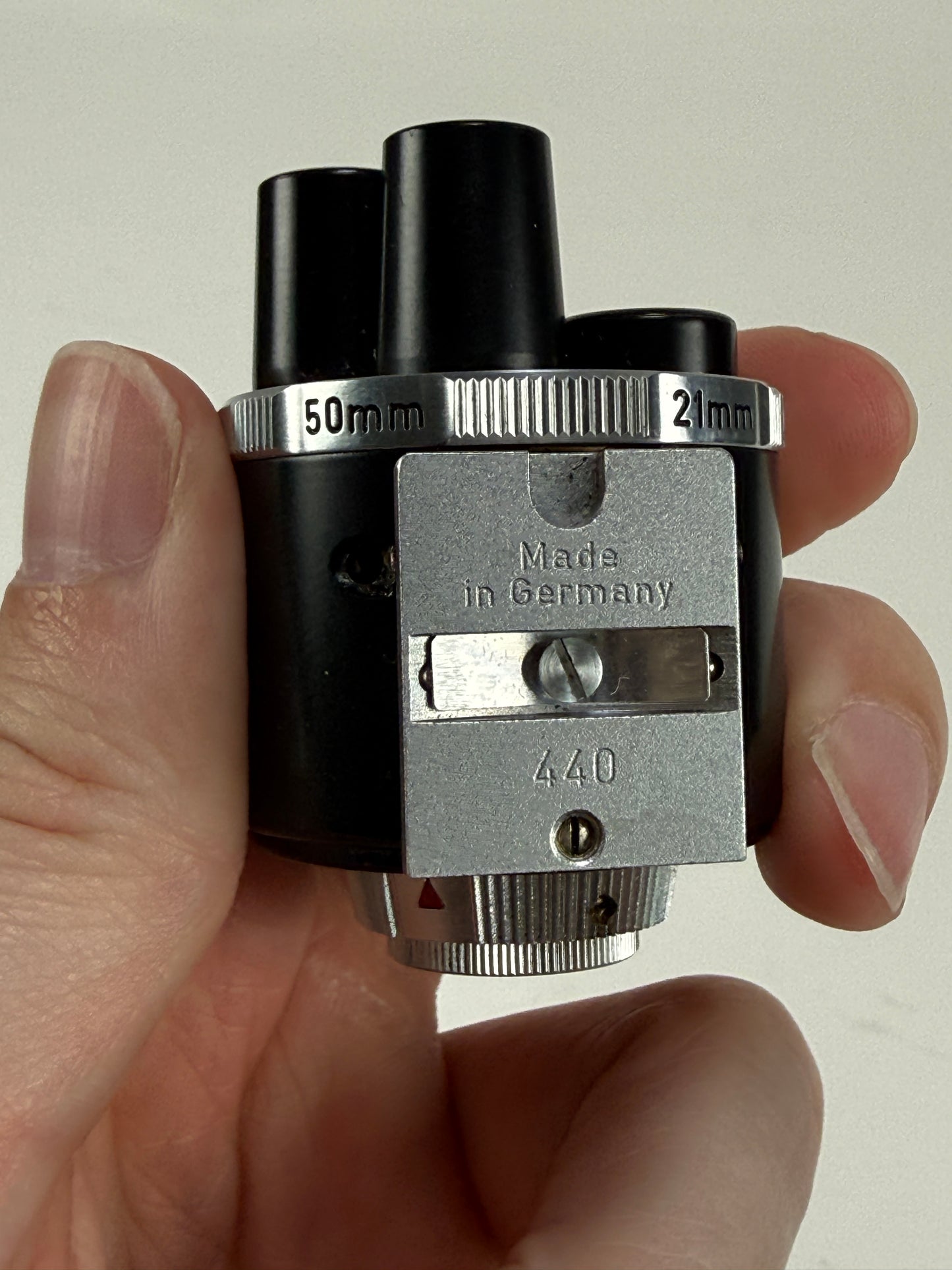 Zeiss Ikon 440 Multi Turret Finder 21mm 35mm 50mm 85mm 135mm