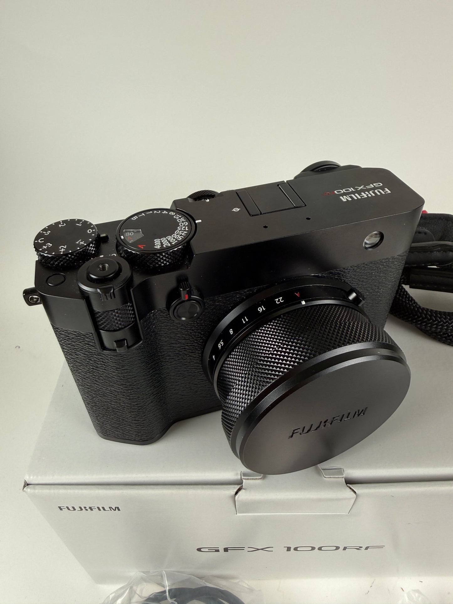 Fujifilm Fuji GFX 100RF Black Medium-Format Digital Camera Body MINT