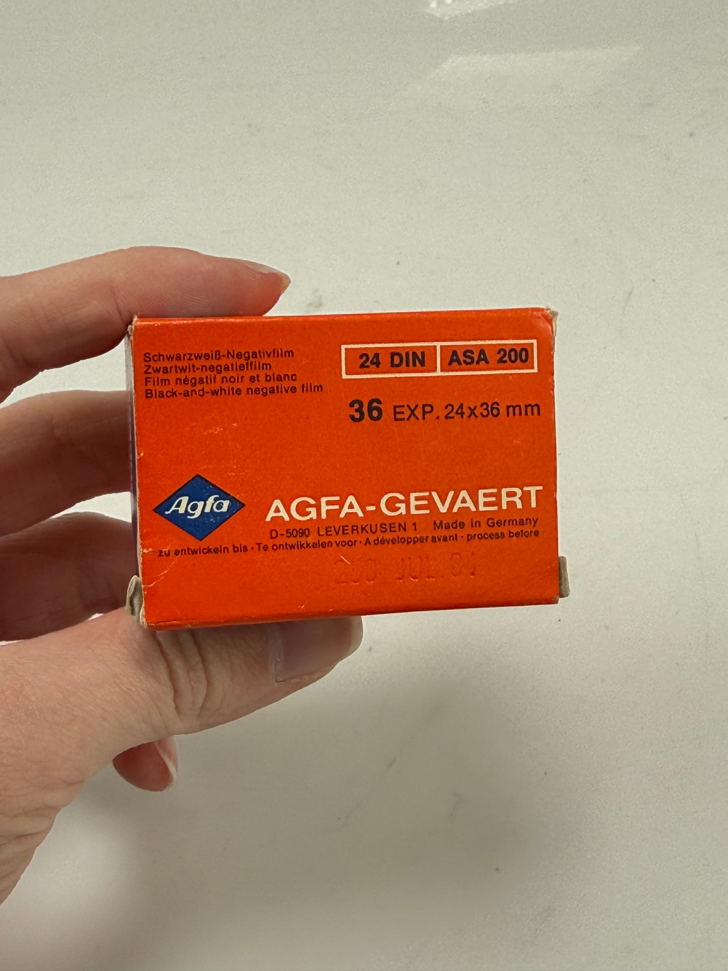 AGFA superpan 36 135-36 B&W Film 35mm