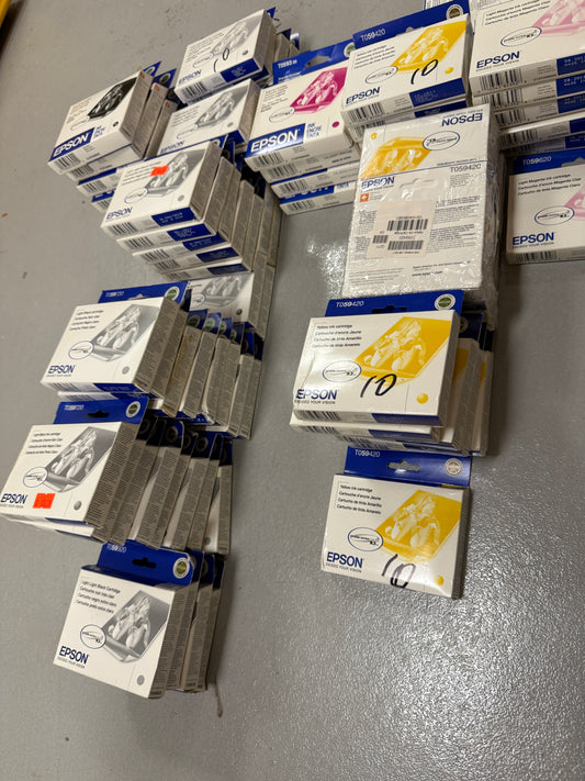 Genuine Epson lot of 79 epson 59 ink cartridges T059 style photo R2400