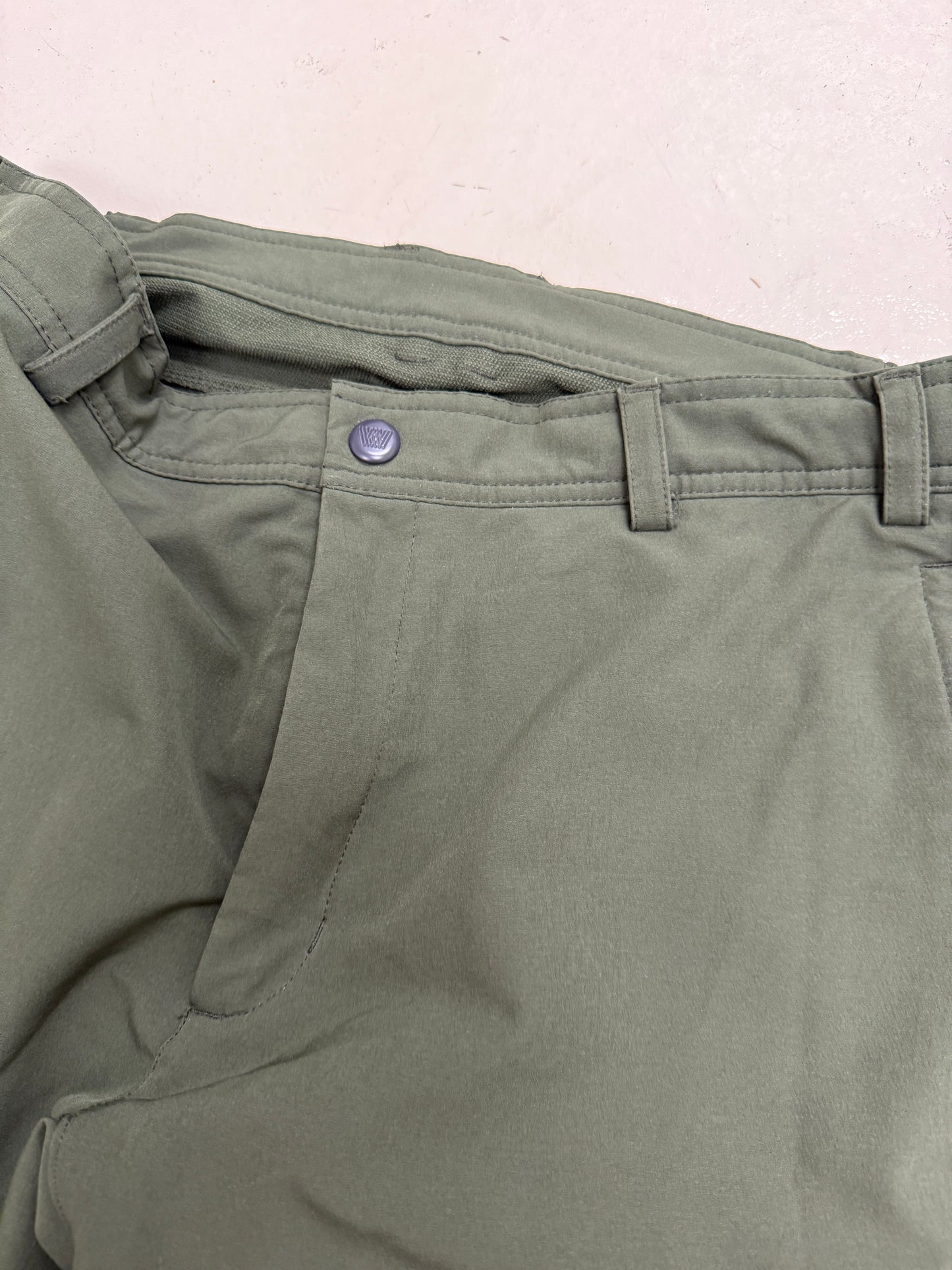 Mack Weldon Mens Medium Green Jogger Pants Flex Fabric Elastic Waist