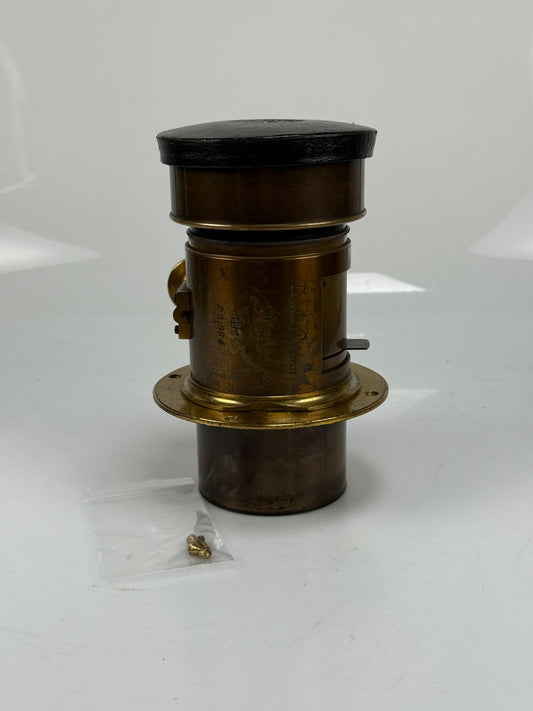 Darlot Jamin Paris Rack & Pinion Brass Lens Petzval