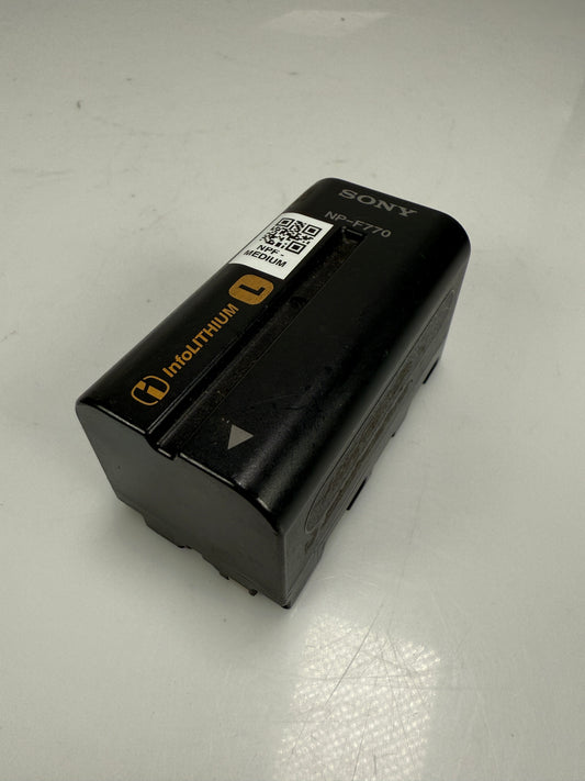 Genuine SONY NP-F770 Camcorder Battery InfoLITHIUM High Capacity OEM TESTED