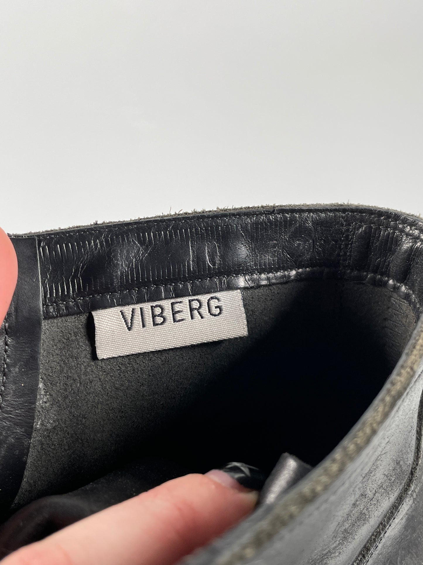 Viberg Service Boot 2030 - Black Chromexcel  Size US 10