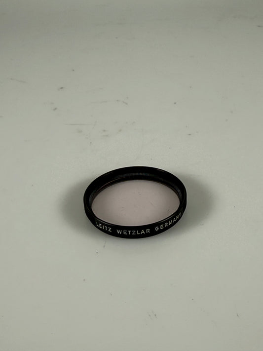 Leica Leitz UVA UV-A 39mm filter black