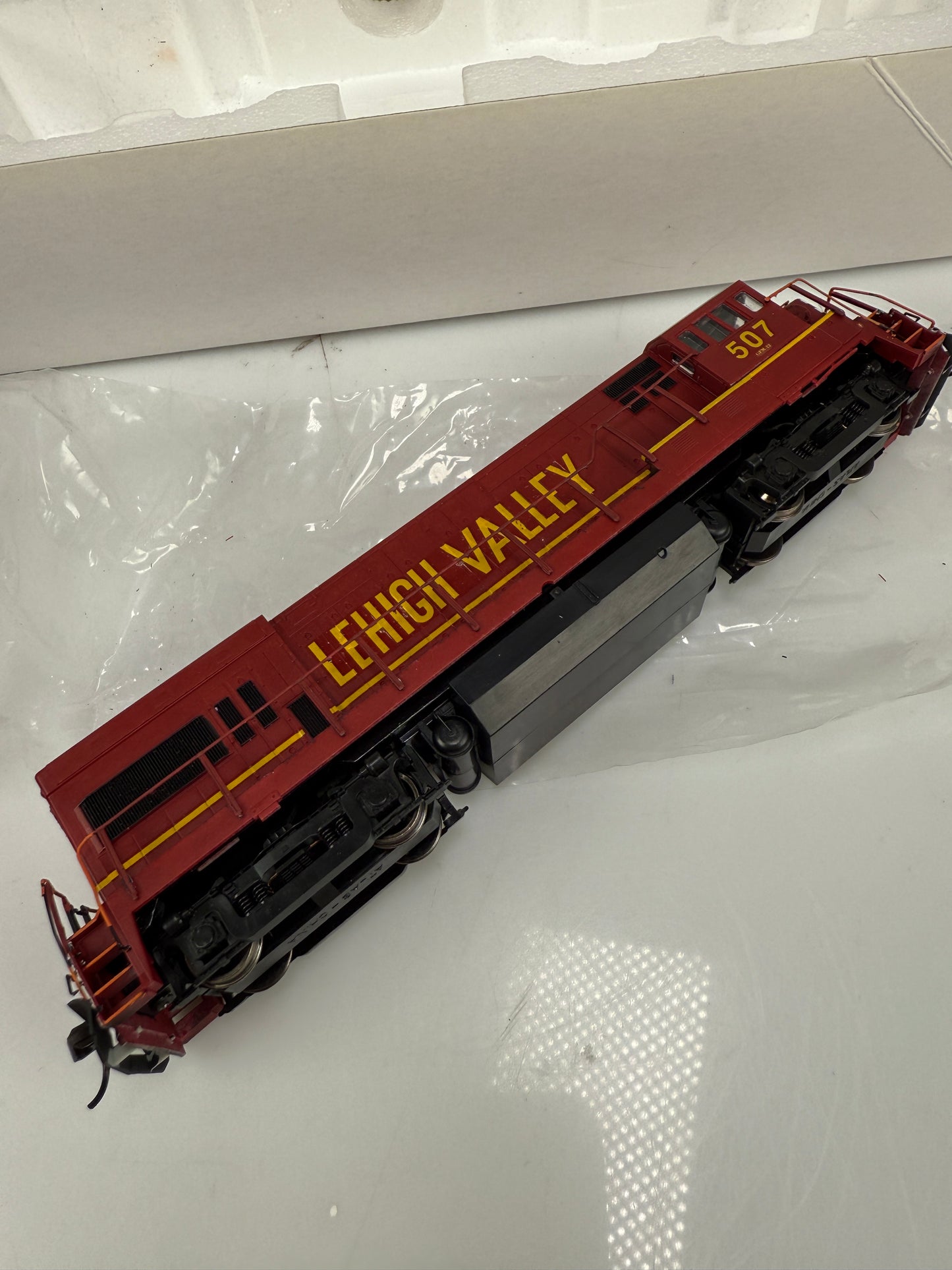 Atlas HO Lehigh Valley 507 U32B Locomotive low noise