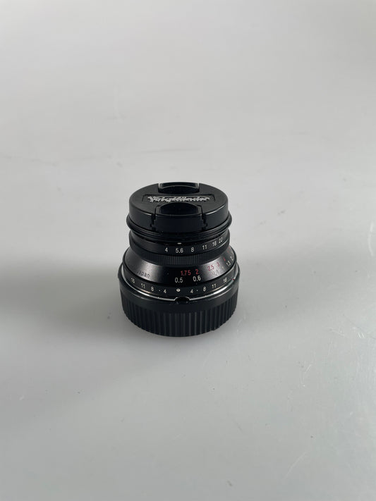 Voigtlander Color Skopar 21mm F4 MC Lens For Leica L39 LTM