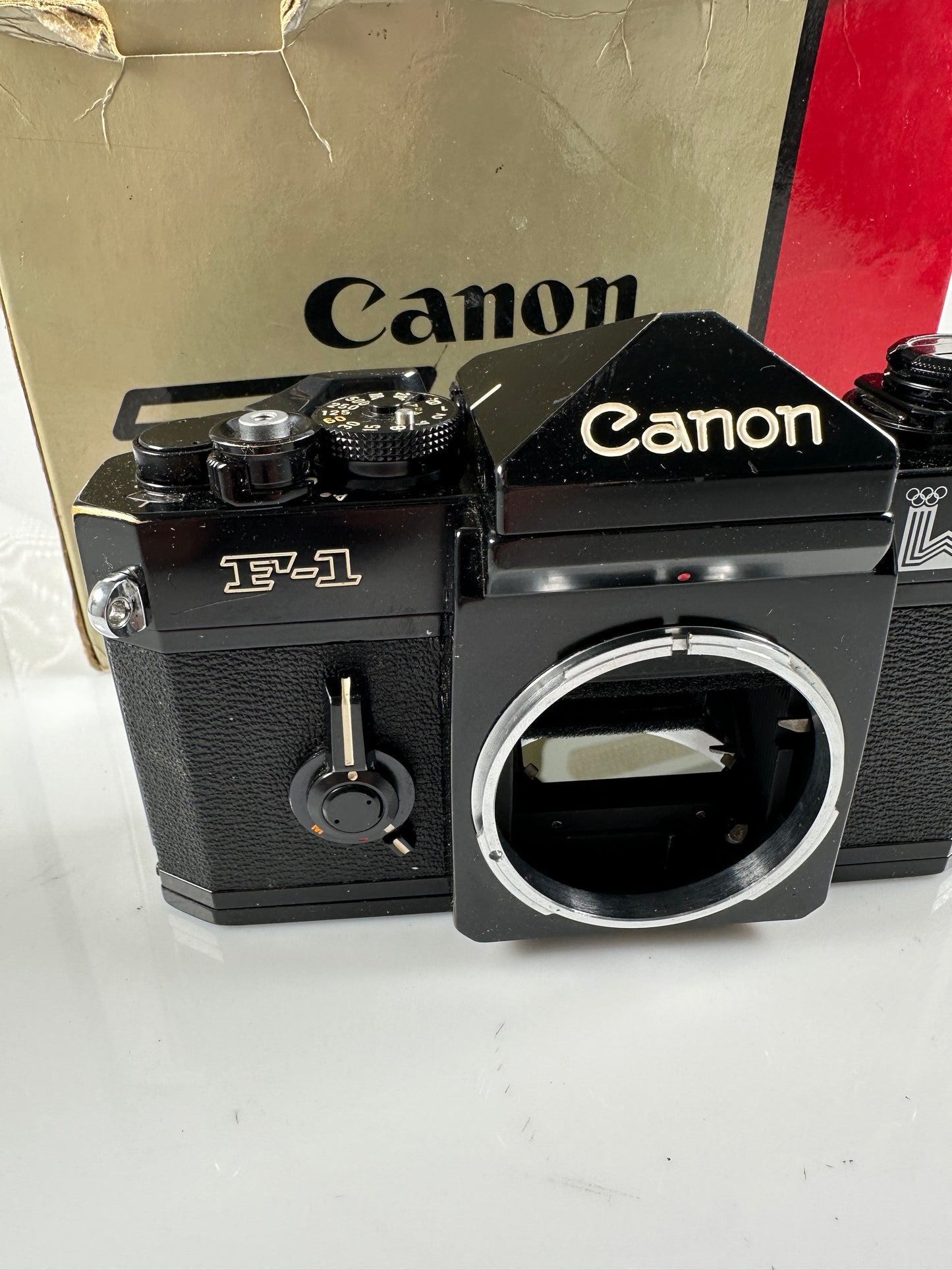 Canon F-1 1980 Lake Placid Olympics Film Camera Body