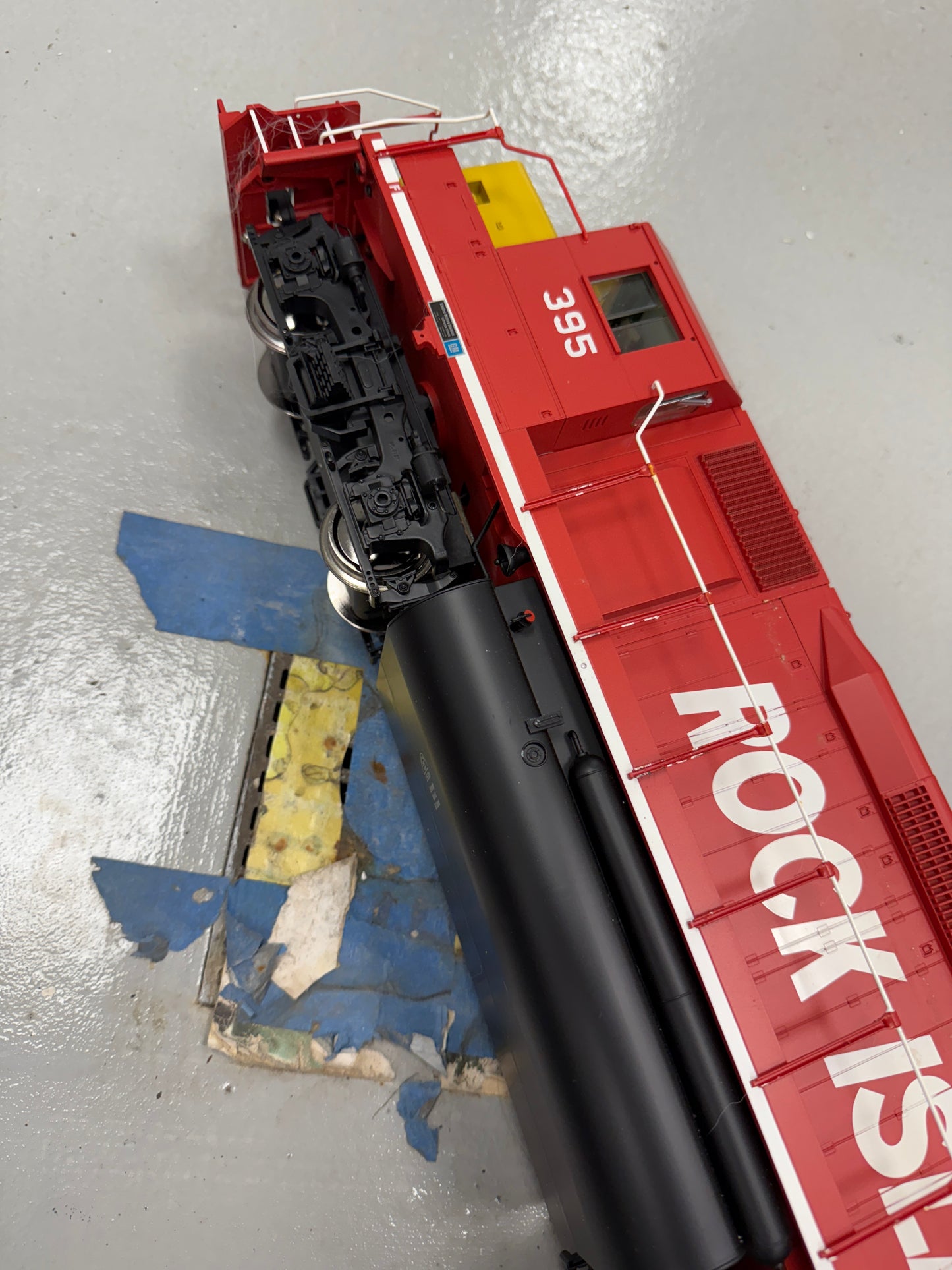 Aristo-Craft 2007 ART-23550X Rock Island Diesel Locomotive G-Scale #395 RARE