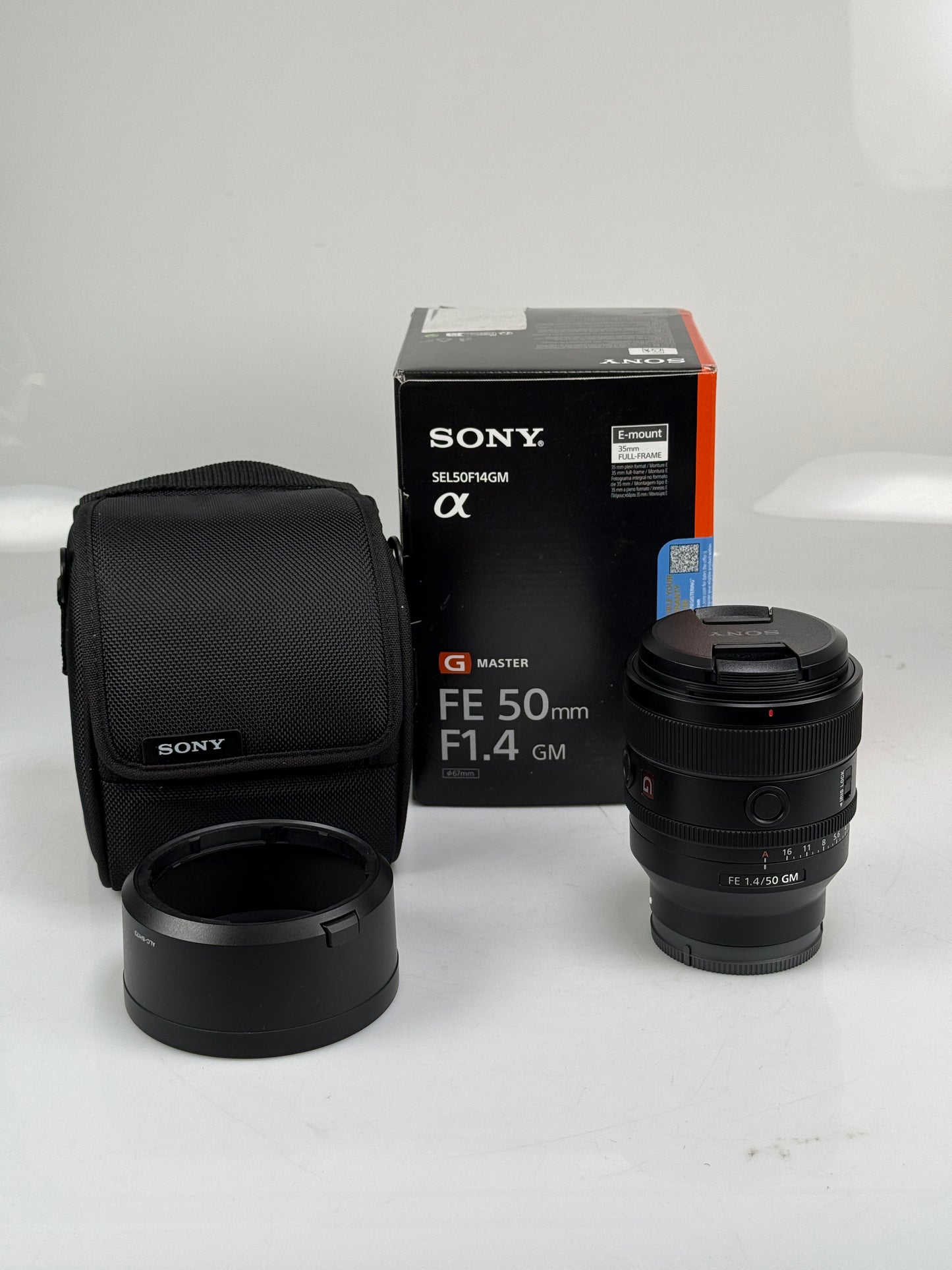 Sony FE 50mm F1.4 GM Full Frame Large Aperture G Master Lens