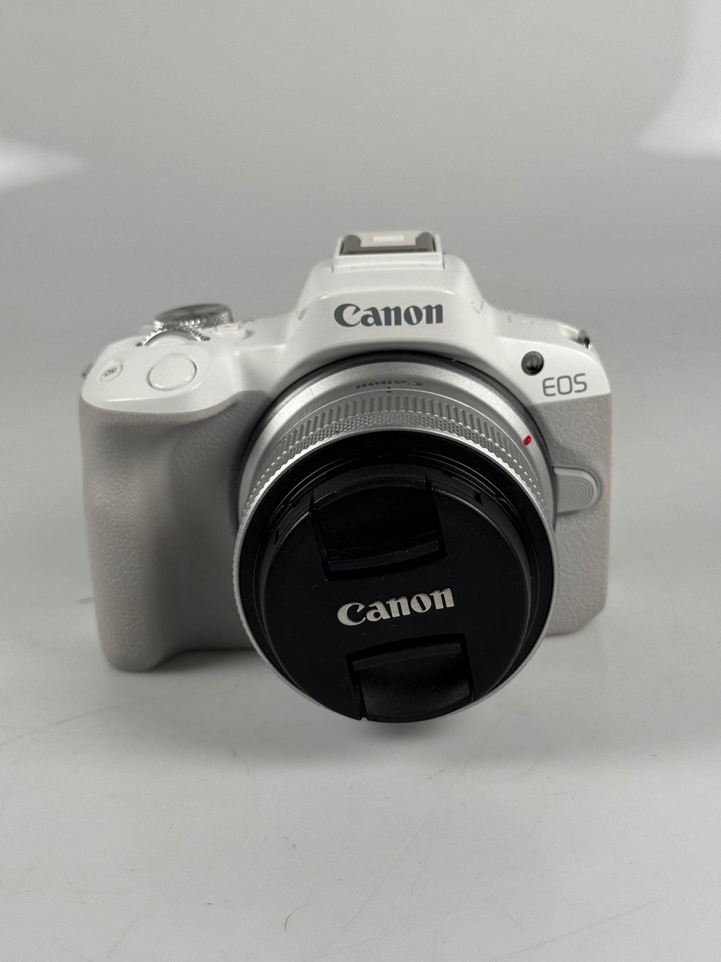 Canon R50 White + RF-S 18-45mm + 55-210mm Dual Lens Kit