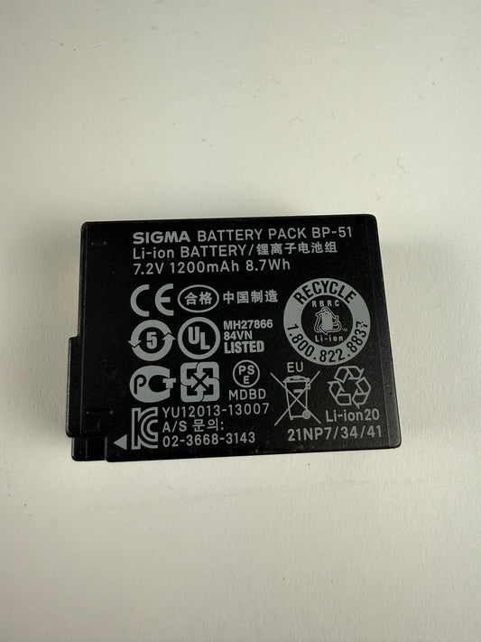 Sigma BP-51 Lithium-Ion Battery