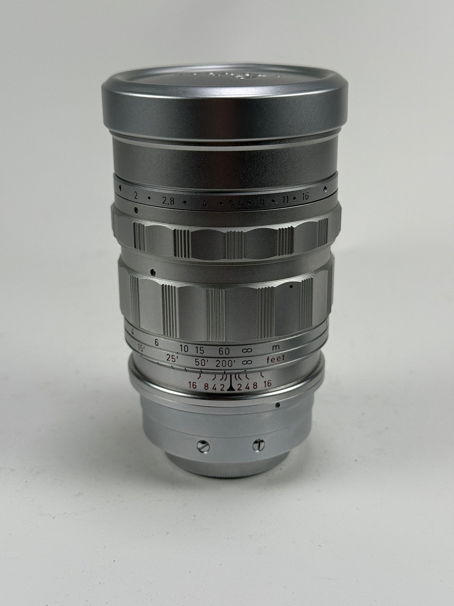 Leica Summicron 90mm F2 Lens Chrome silver Canada LTM mount RARE