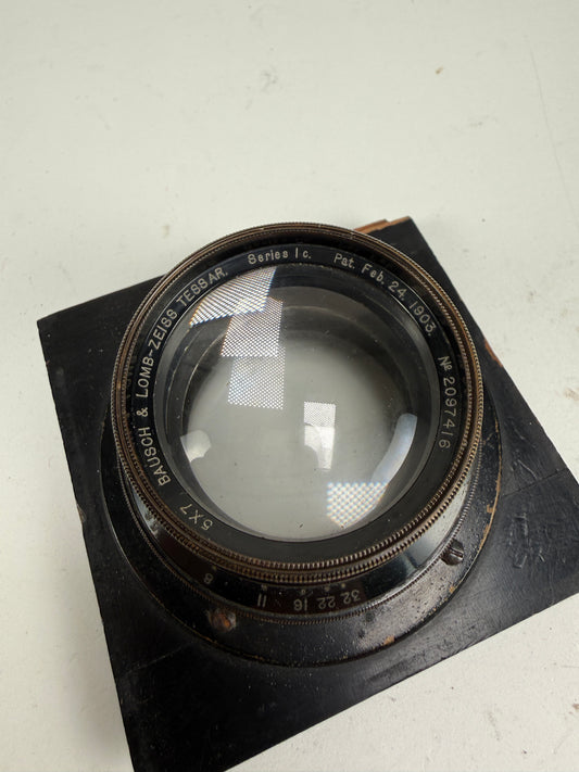 Bausch & Lomb 5x7 Zeiss Tessar Series Ic Lens f4.5