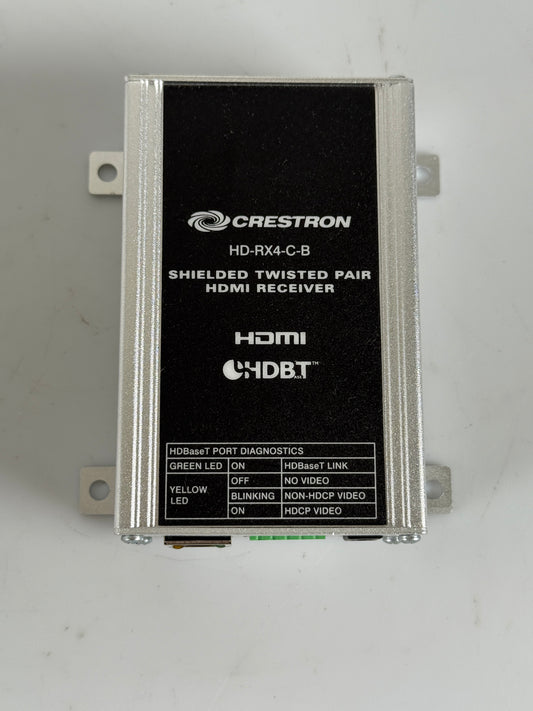 Crestron HD-EXT4-C-B System HDBaseT Transmitter & Receiver HD-TX4-C-B HD-RX4-C-B
