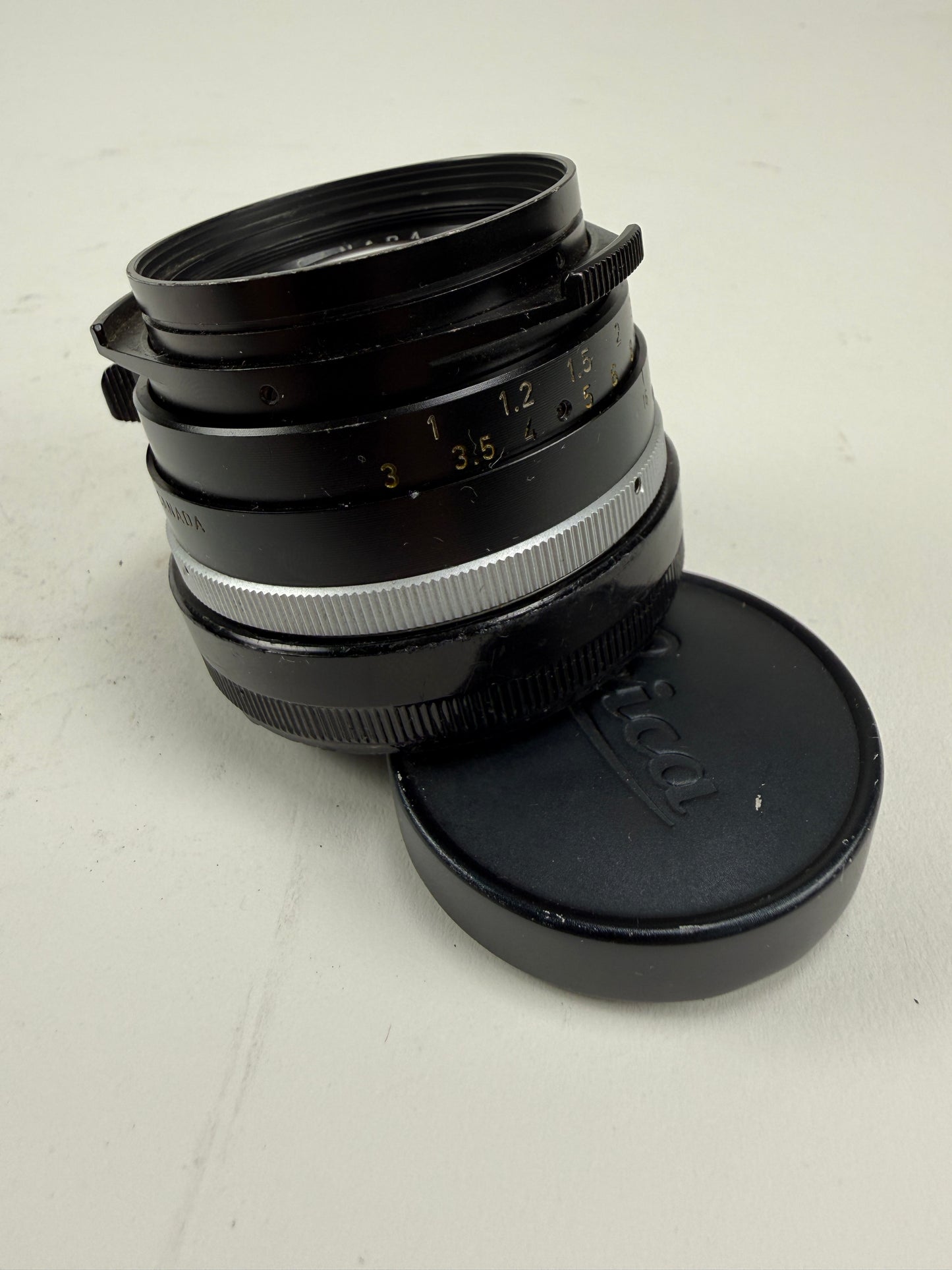 Leica Summilux-M 35mm f1.4 Pre Asph Lens with Black Paint Infinity Lock RARE