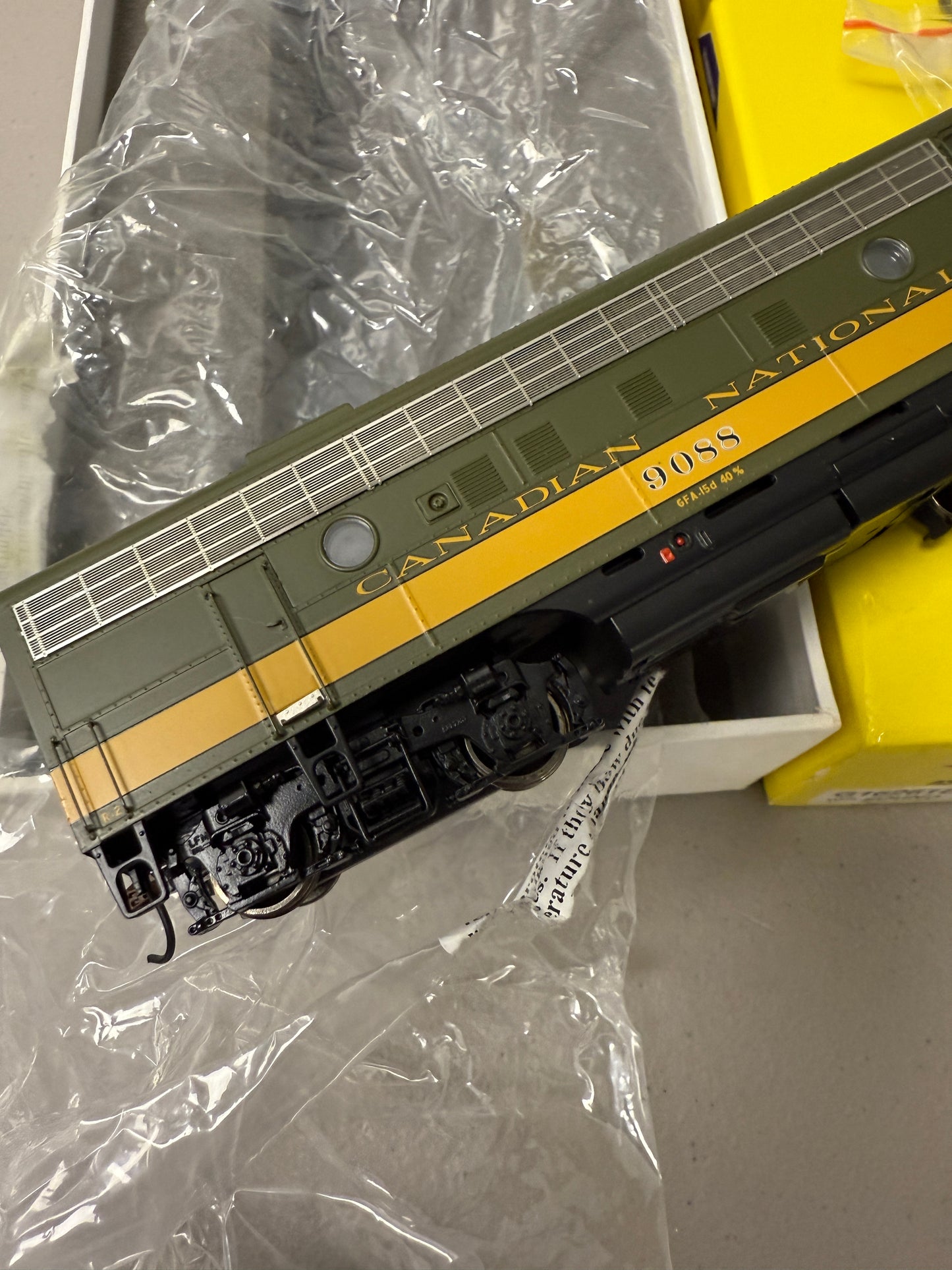 HO Genesis G16261B 9088 Canadian National F7A Phase 2 Freight With Sound