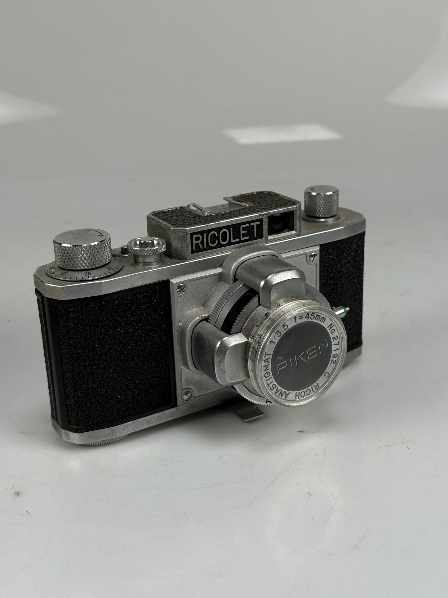 Ricoh Ricolet Film Camera + Anastigmat 45mm f3.5 Lens