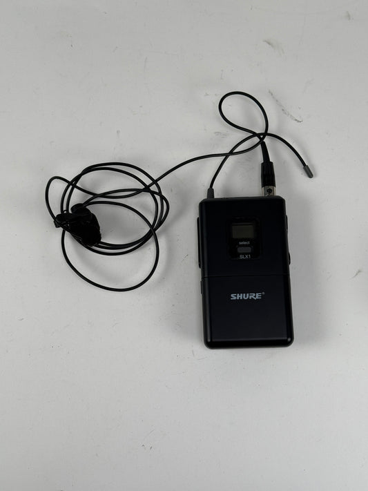 Shure SLX1 G4 Body Wireless Transmitter 470-494MHz w/ Lav