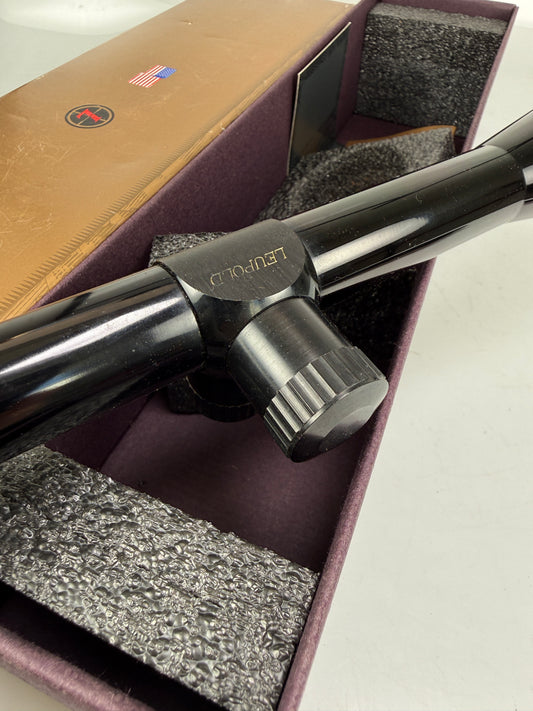Leupold 12x40mm A.O. Varmint Vintage Scope Fine Plex