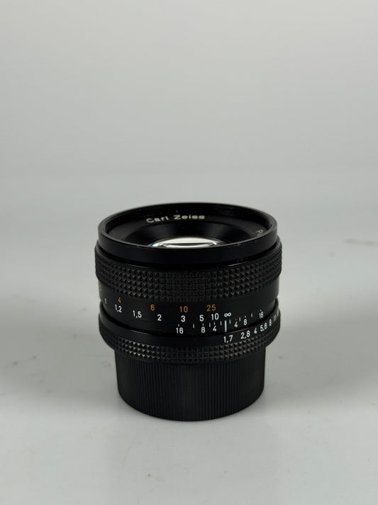 Contax Carl Zeiss Planar T* 50mm F1.7 Lens CY Mount Japan