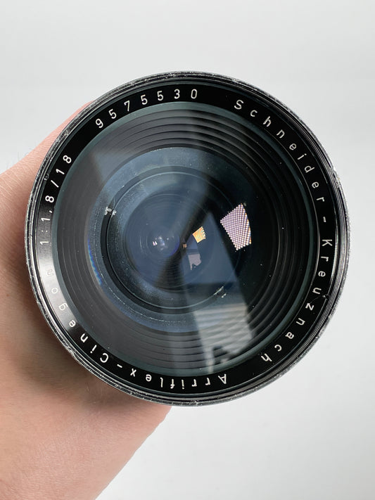 Schneider Kreuznach Arriflex-Cinegon 18mm f1.8 Lens