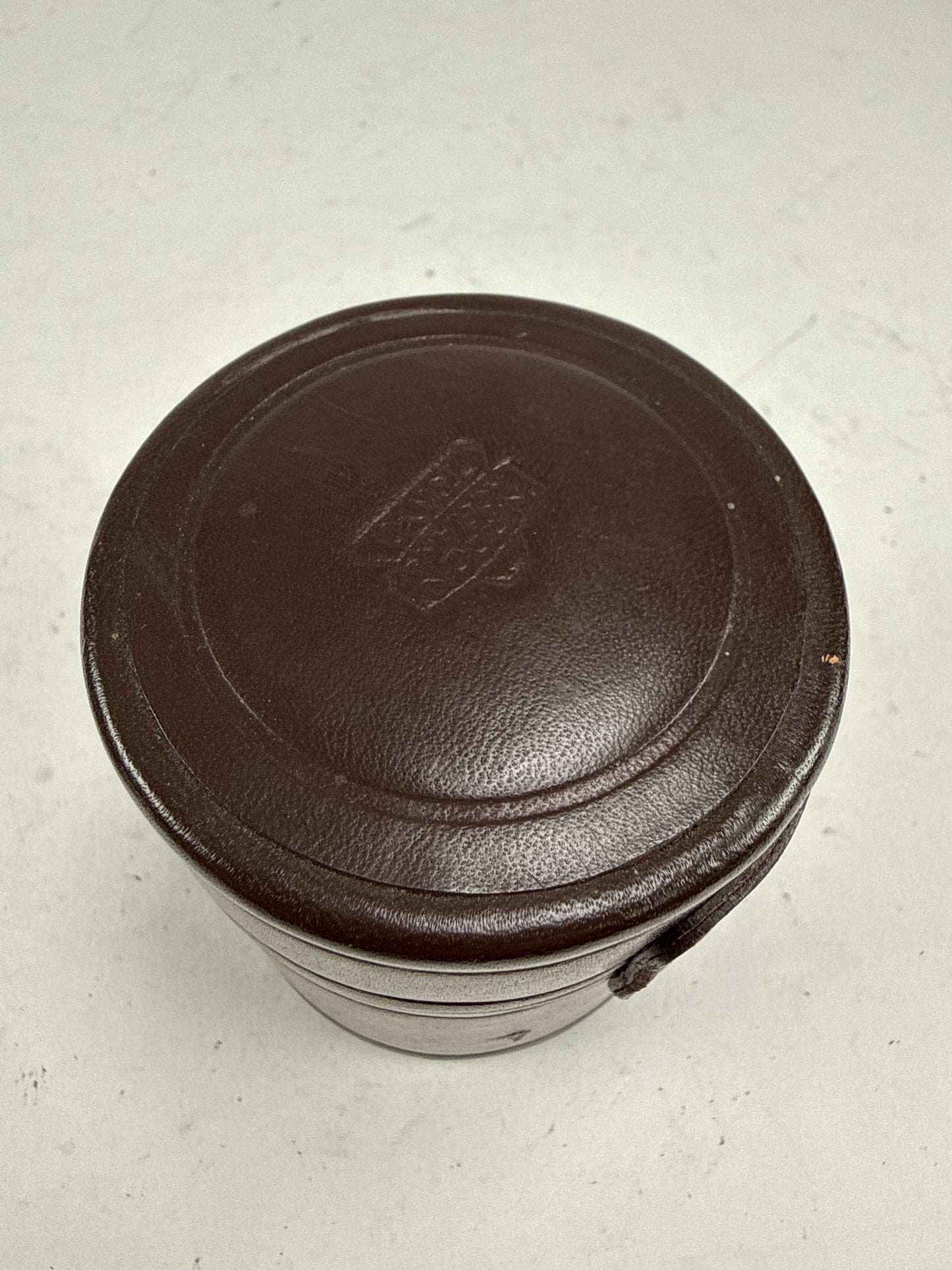 Nikon Nippon Kogaku rangefinder lens case ONLY, brown leather