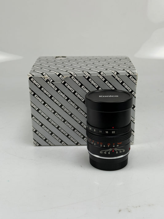 Konica M-HEXANON 90mm F2.8 Lens for Leica M Mount